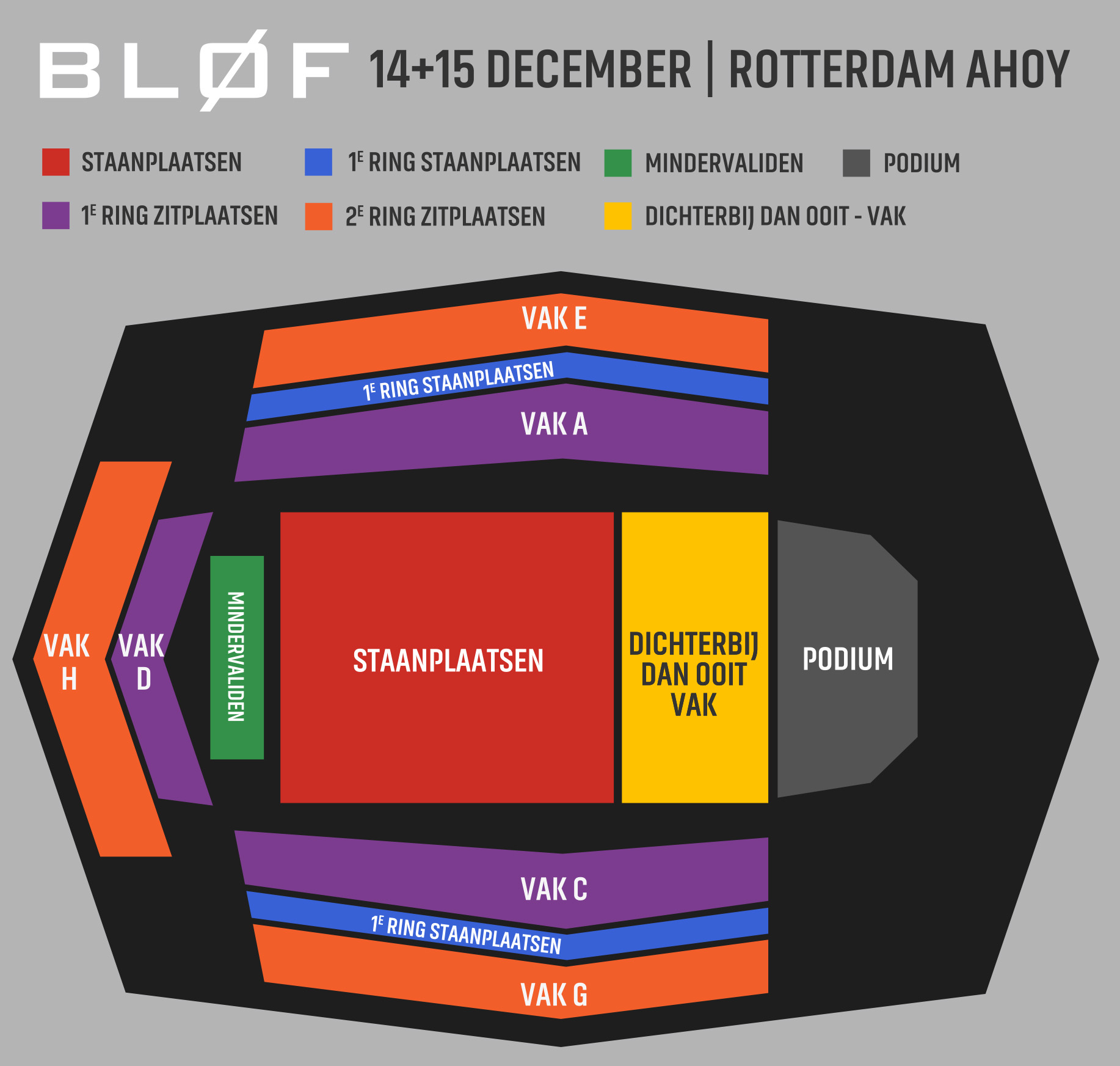 BLØF in Rotterdam Ahoy haal hier je officiële kaarten BLØF in Rotterdam Ahoy haal hier je officiële kaarten